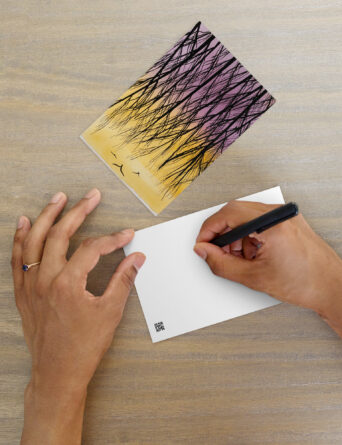 Cime des arbres - Carte postale